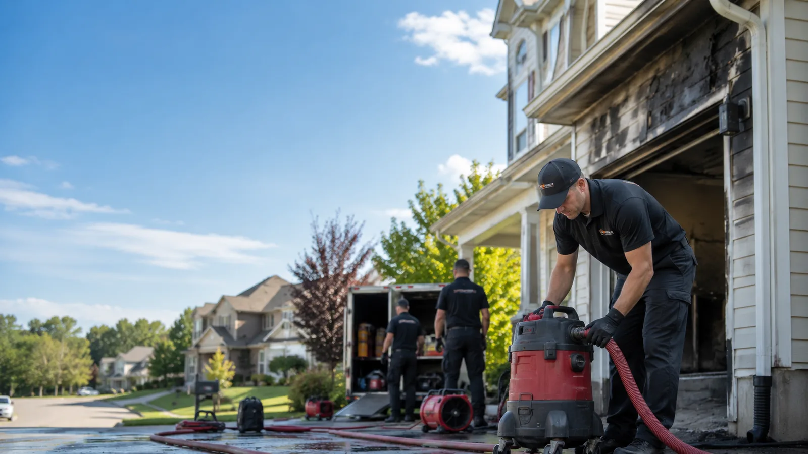 Fire And Smoke Damage Restoration in Hunter, OK near me